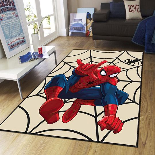 Spiderman Kids Room Rug