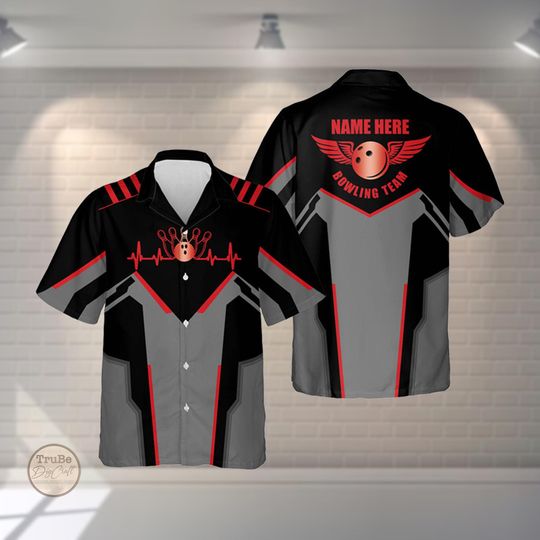 Discover Personalized Bowling Team Hawaiian Shirt