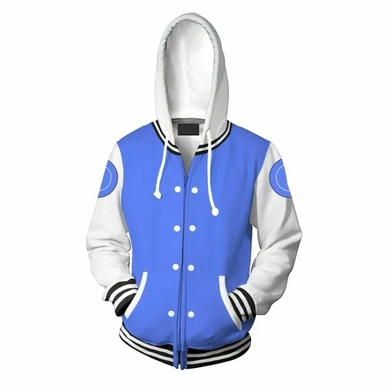 Discover Game River City Girls Kyoko Zipper Hoodie 3D Jacket Coat Sweatshirt Costume