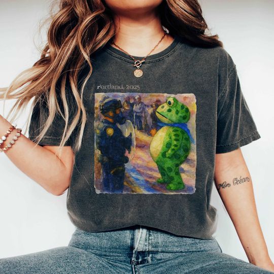 Discover Resist Frog T-Shirt, Political Activist Shirt, Feminist Equality Tee