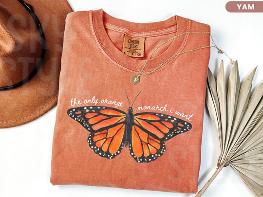 Discover The Only Orange Monarch I Want Shirt, Pro Democracy Shirt, Anti Authoritarianism, Anti Monarchy, Anti Trump Tee Resist Shirt