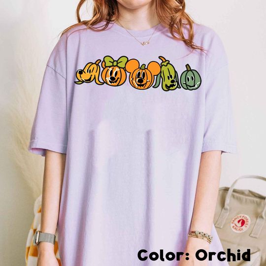 Discover Mickey And Friends Halloween Pumpkin Faces Costume T-shirt