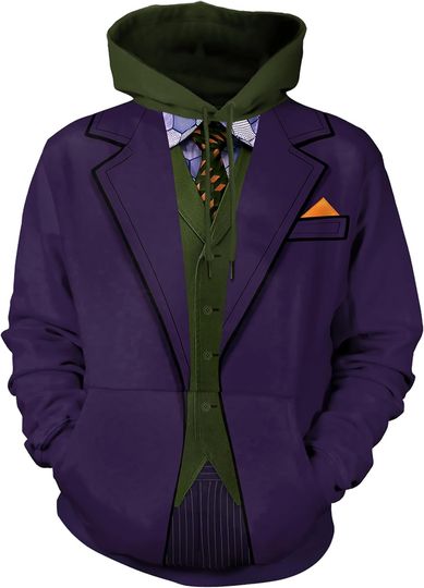 Discover Arvilhill Men's Halloween Costume Hoodie Pullove