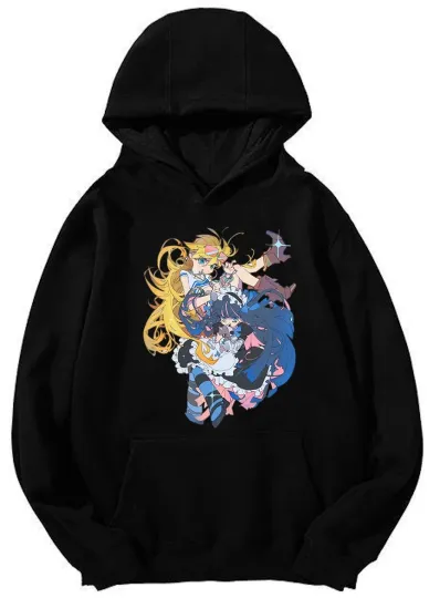 Discover Panty & Stocking Hoodie - Anime Duo Colorful Design Unisex Pullover