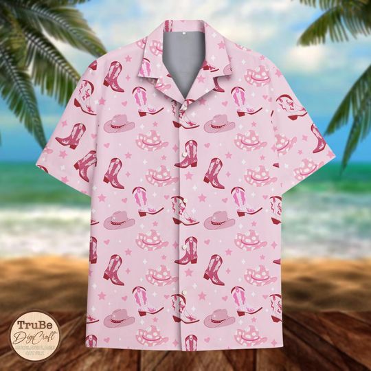 Cowgirl Hawaiian Shirt