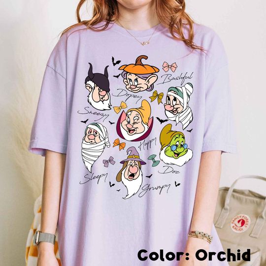 Discover Spooky Doc Grumpy Happy Sleepy Bashful Sneezy and Dopey T-shirt