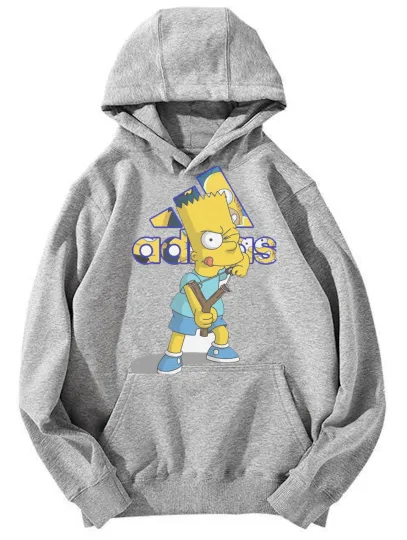 Discover Bart Simpson x Adidas-Inspired Hoodie