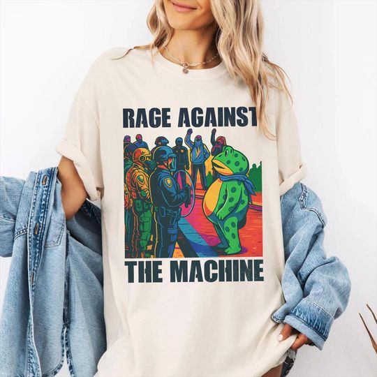 Discover Portland Frog Anti-ICE Shirt, Portland Frog Protester Shirt, Anti ICE Tee, Unisex Protest TShirt, Anti Establishment, Deportation Resistance