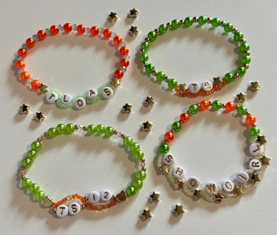 Discover Showgirl Era Inspired Friendship Bracelets | Vibrant Beaded Jewelry | 4 Styles