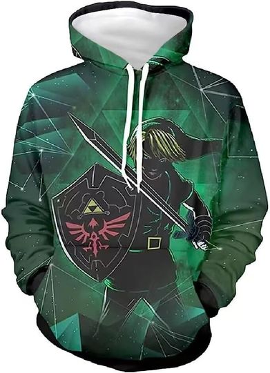 Discover CHLOBLOM Link Hoodie Cosplay Costume Hooded