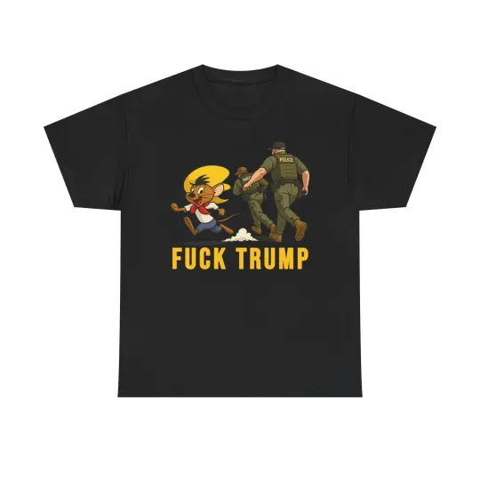 Anti Trump T-Shirt, MAGA, Round Neck, Short Sleeve Tee