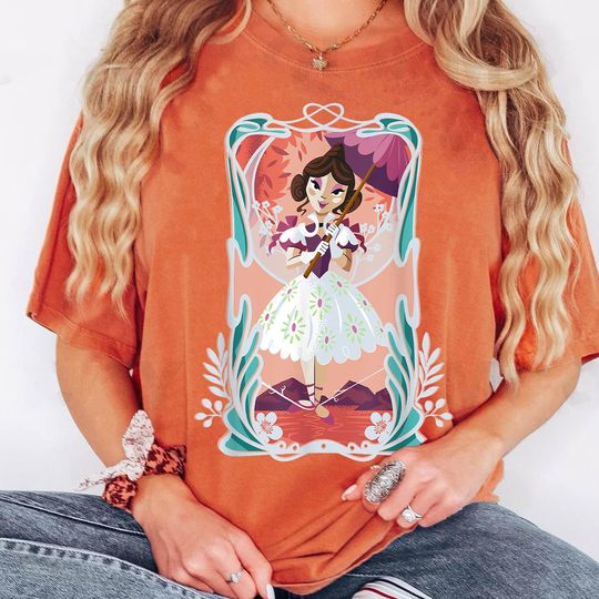 Discover Vintage Sally Slater Tightrope Walker Frame T-shirt, Haunted Mansion Disney Halloween Tee, Spooky Season, Disneyland Family Trip Matching
