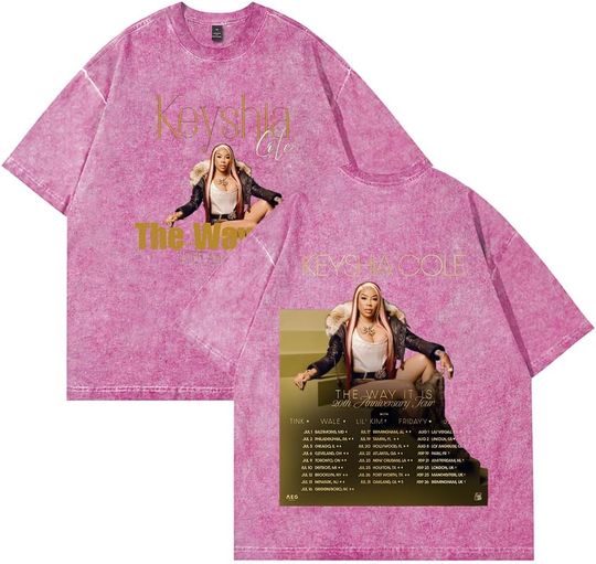Discover Keyshia Cole Tour 2025 Unisex T-Shirt