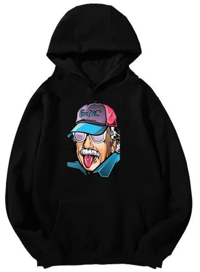 Discover Einstein Pop Art Hoodie