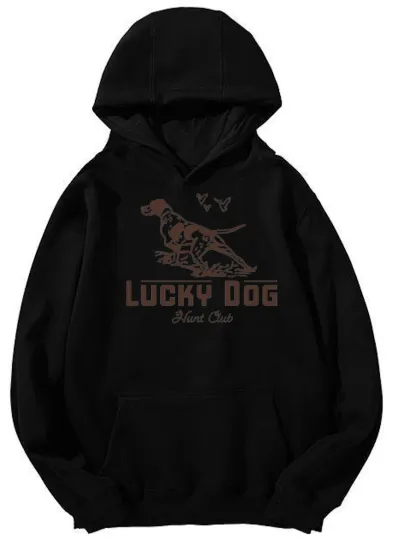 Discover Lucky Dog Hunt Club Hoodie