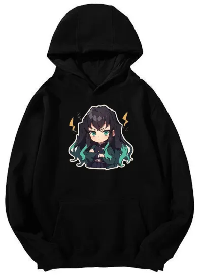 Discover demon Chibi Character Hoodie