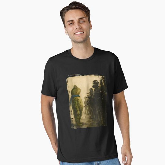 Discover Portland Frog Protest - Rage Against, Political Protest, Resist, Protest. Protest Frog, Abolish Ice, Anti ICE, Anti Fascism  Essential T-Shirt