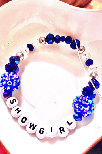 Discover The life of a Showgirl Friendship Bracelets - Glitzy and Glam Theatre inspired accessories - Baby Thats Showbusiness - Taylorr Swifts new era