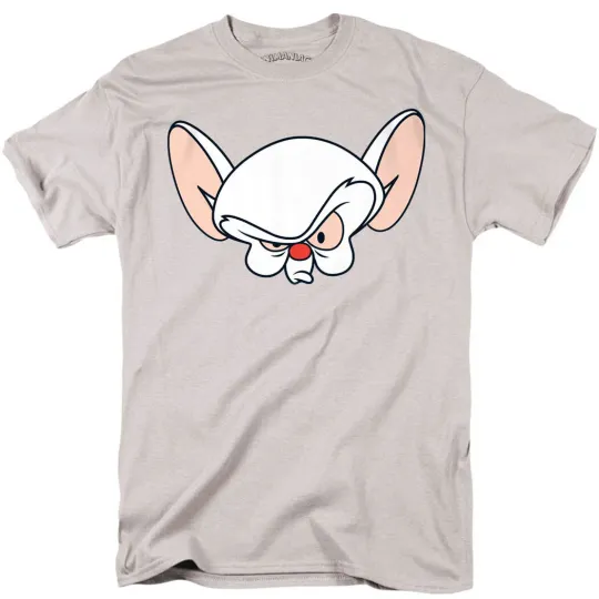 Discover Pinky and the Brain Big Brain Face T-Shirt