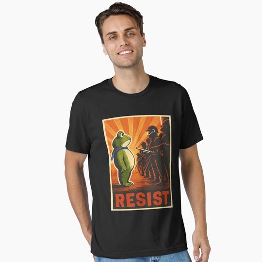 Discover Portland-Frog-Protest Essential T-Shirt