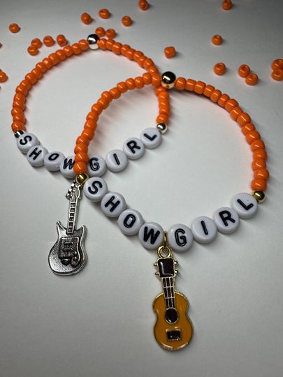 Discover Taylorr Swifts Inspired Beaded Bracelets | Canadian Fan-Made Jewelry | Life of a Showgirl TS12