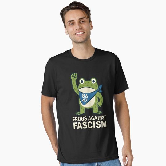Discover portland frog - FROGS AGAINST FASCISM Essential T-Shirt