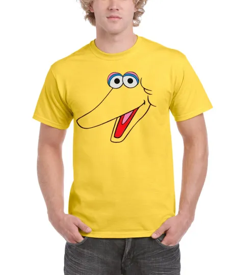 Discover Sesame Street Big Bird Face T-Shirt
