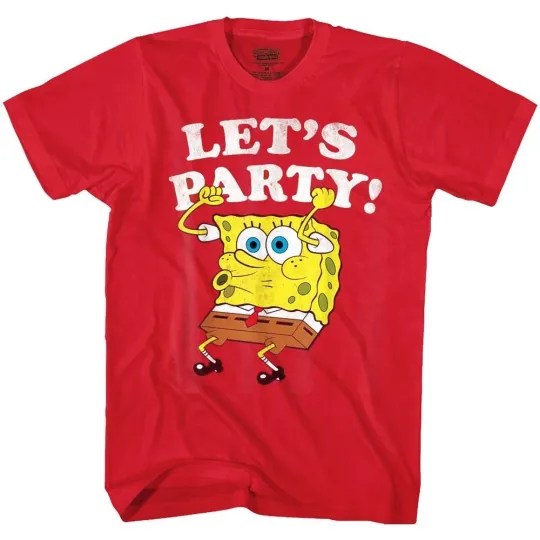 Discover SpongeBob SquarePants Let's Party T-Shirt