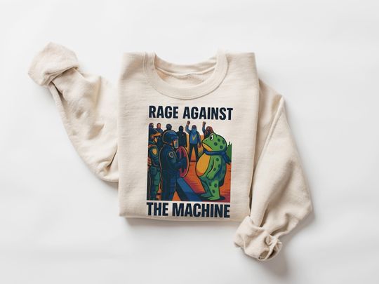Discover Portland Frog Anti ICE Sweatshirt, Portland Frog Protester Sweatshirt, Anti ICE Tee, Protest Frog Sweater, Anti Establishment Political
