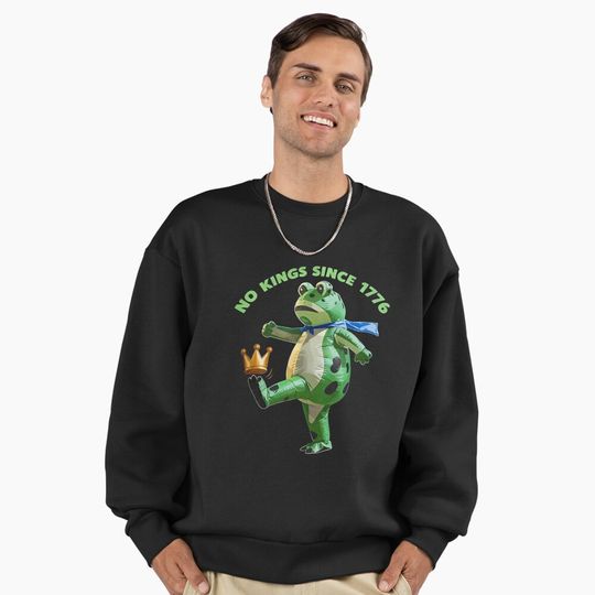 Discover Portland Frog Protest Resist Sweatshirt