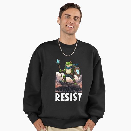 Portland Frog Resist Sweatshirt
