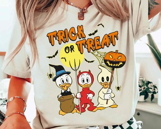 Discover Huey Dewey And Louie Halloween Costume Trick Or Treat Shirt