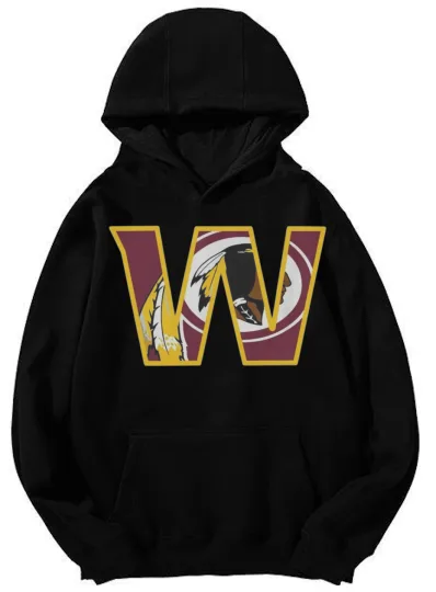 Discover Unisex Washington Football Team "W" Logo Graphic Hoodie