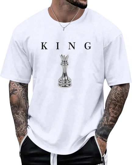 Discover Men's King Chess Shirt