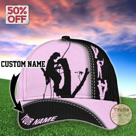 Personalized Arborist Baseball Hat, Arborist Lovers Gifts