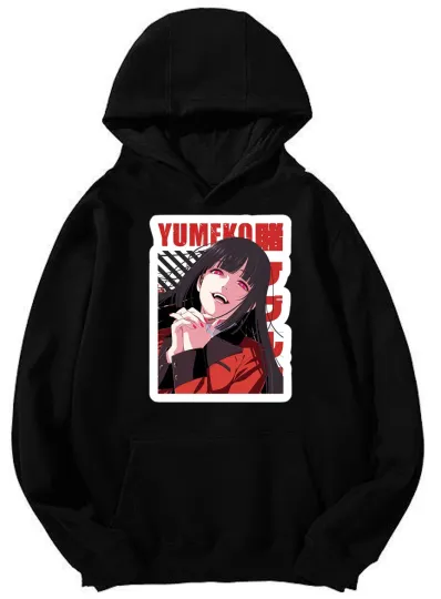 Discover Kakegurui Yumeko Jabami Graphic Hoodie