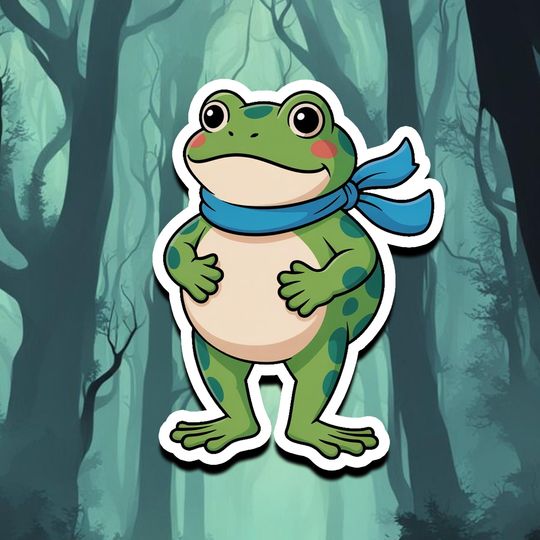 Discover Portland Frog Protest Sticker, Funny Activist Frog Magnet, Anti ICE Meme Sticker, Pro Immigrant Decal, Resistance Car Sticker