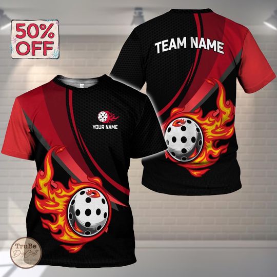 Personalized Pickleball Team 3D Shirt