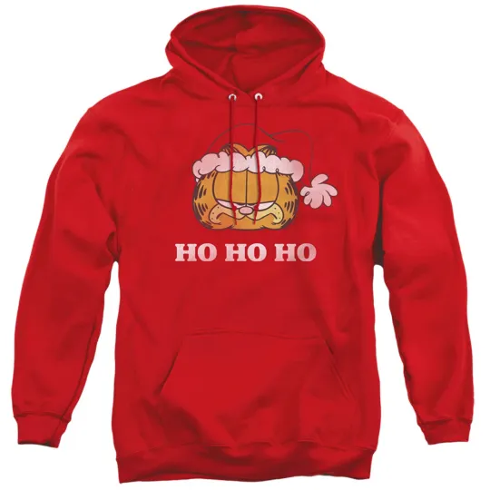 GARFIELD HO HO HO Licensed Hooded and Crewneck Sweatshirt