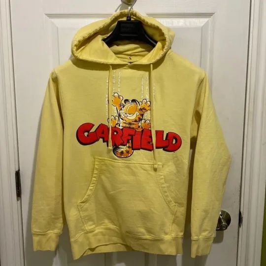 Neff Garfield Clawed Yellow Hoodie Men’s