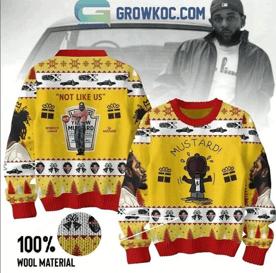 Discover Kendrick Lamar Not Enough Mustard Christmas Ugly Sweater