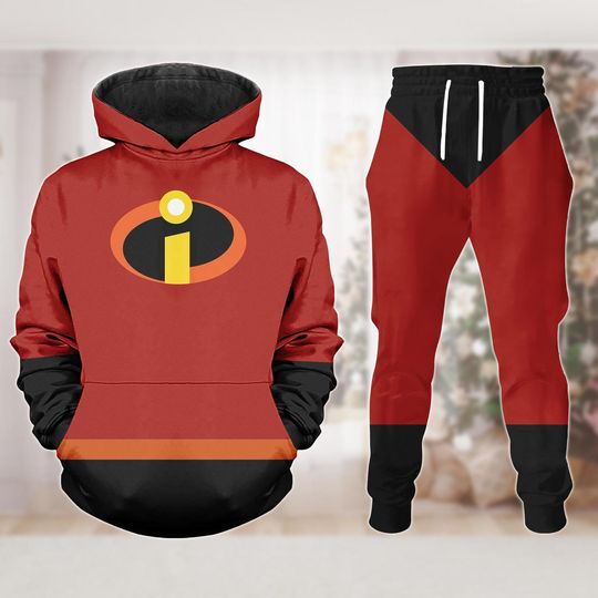 Discover Bob Incredible Hoodie, Bob Incredible Cosplay Jogger With Pocket, Bob Incredible Oversized Hoodie, Movie Hoodie