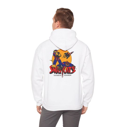 SWAT Kats Hoodie: Retro 90s Cartoon Sweatshirt