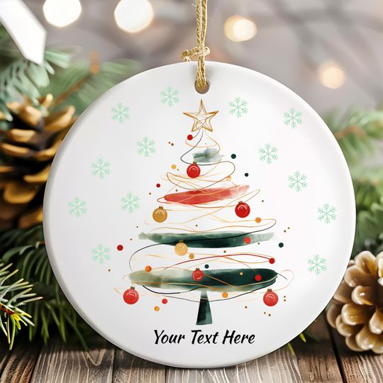 Discover Personalized Gift Holiday Decoration Snowflake Ornament