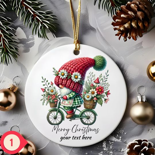 Discover Custom Christmas Ceramic Tree Decoration Holiday Ornament
