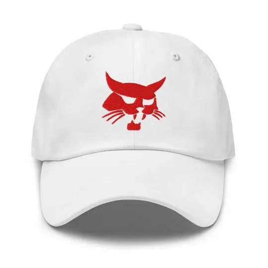 Discover Bobcat Embroidered Dad Hat
