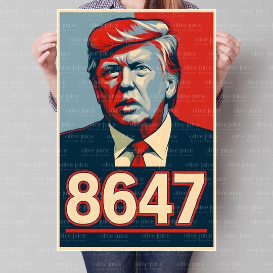 Discover Protest Signs 8647 Remove Donald Trump 20x30 Protest Sign Democrat Oligarch Billionaire Idiocracy Feminism Waste Fraud DOGE Corruption