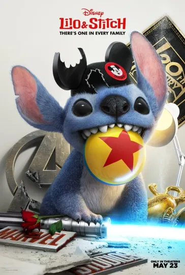 Discover Lilo and Stitch movie poster (j)  -  11 x 17 inches  - Disney