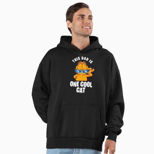 Discover Garfield Father's Day This Dad Is One Cool Cat Shades Premium Hoodie
