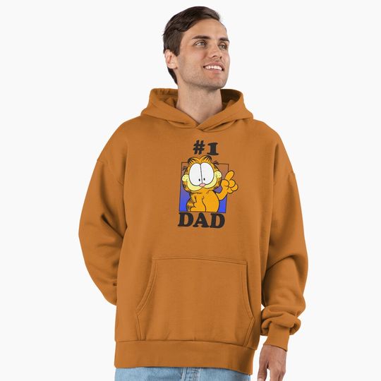 Discover Garfield Father's Day Number One Dad Premium Hoodie